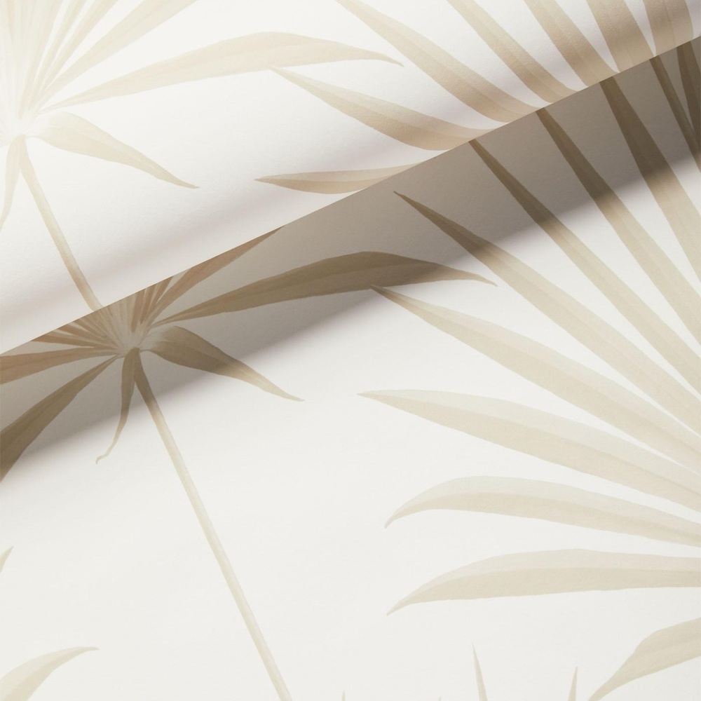 New Serena & Lily Island Palm Wallpaper Sand 4 rolls